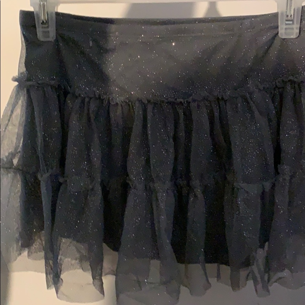 Silver tulle kids Skirt
